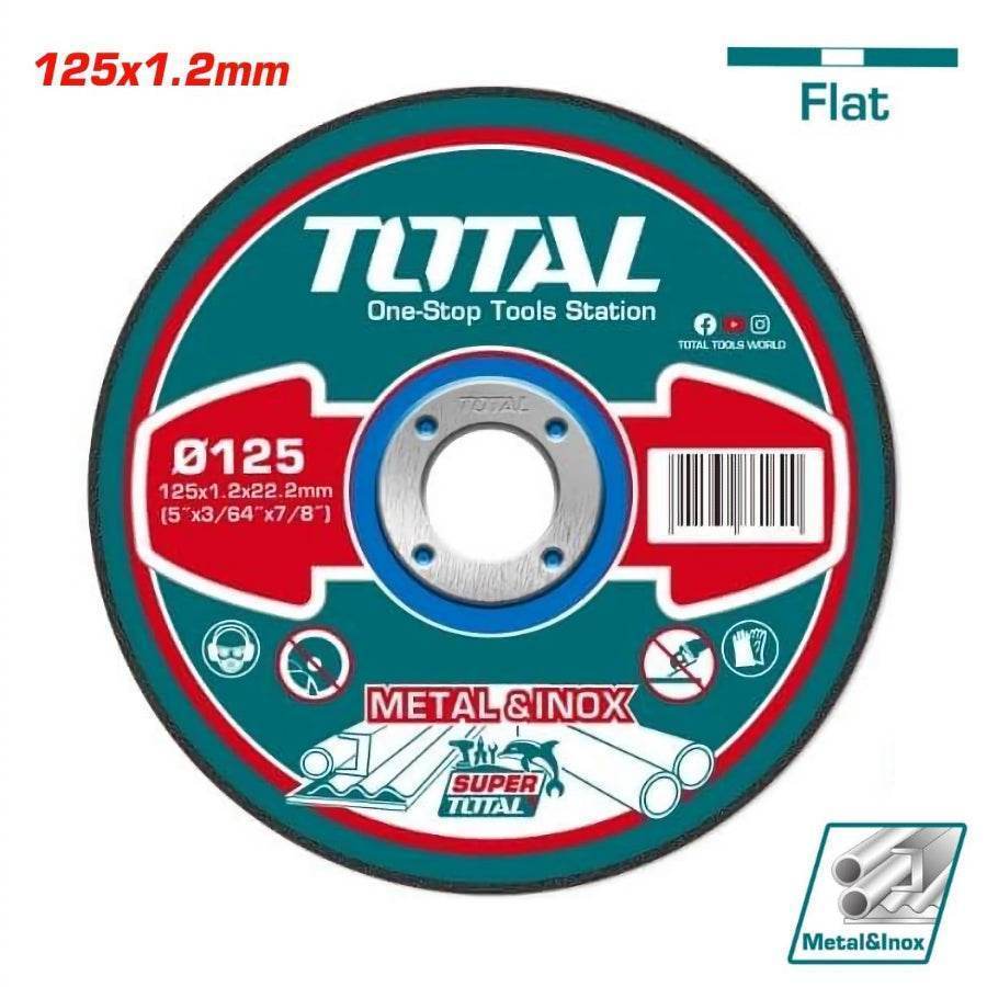 Abrasive Metal Cutting Disc 125x1.2 - Total Tools