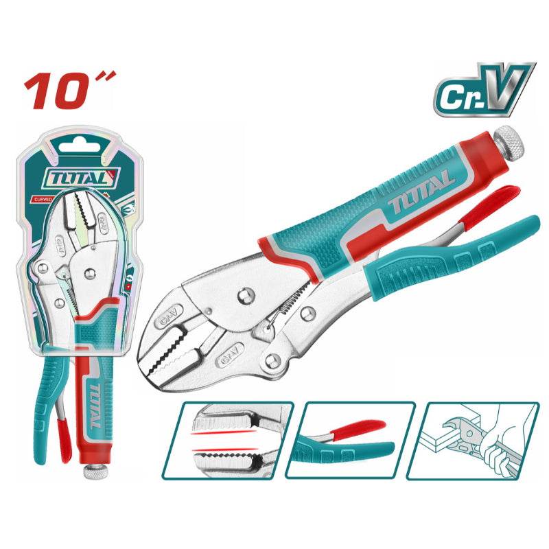 Straight Jaw Plier 10 Inch - Total Tools