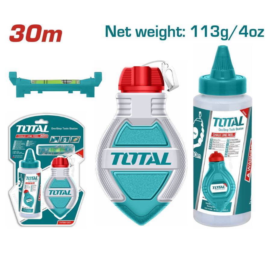 Chalk Line Reel 30m - Total Tools