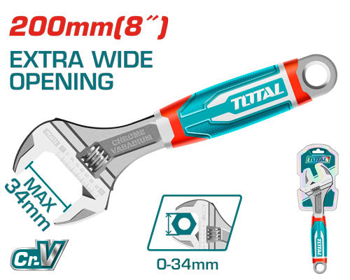 Adjustable Wrench 8 Inch