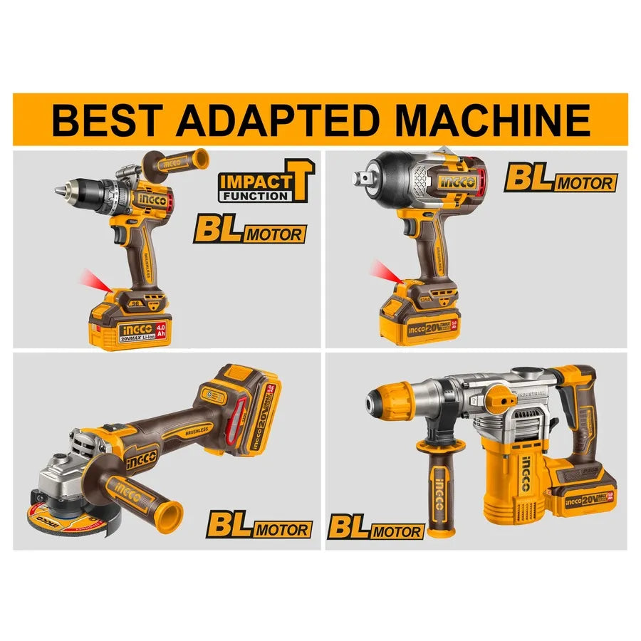 20V Lithium-Ion Battery 5Ah - INGCO