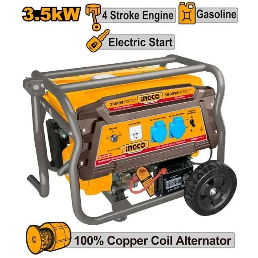 Gasoline Generator 3.5kW - INGCO
