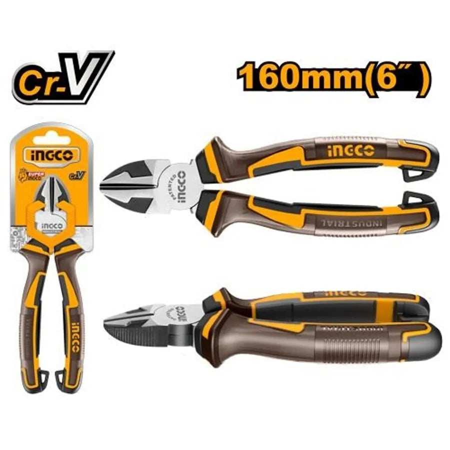 Diagonal Cutting Plier 6" CR-V - INGCO