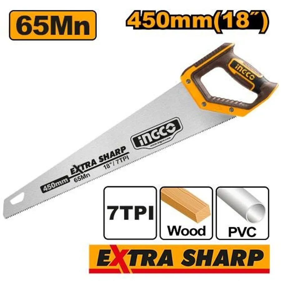 Hand Saw 18" - INGCO