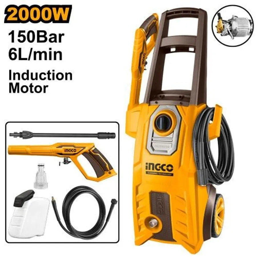 High Pressure Washer 150 Bar - INGCO