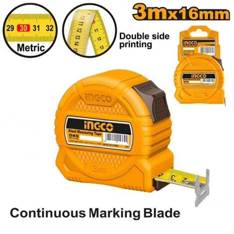 Steel Measuring Tape 3M - INGCO