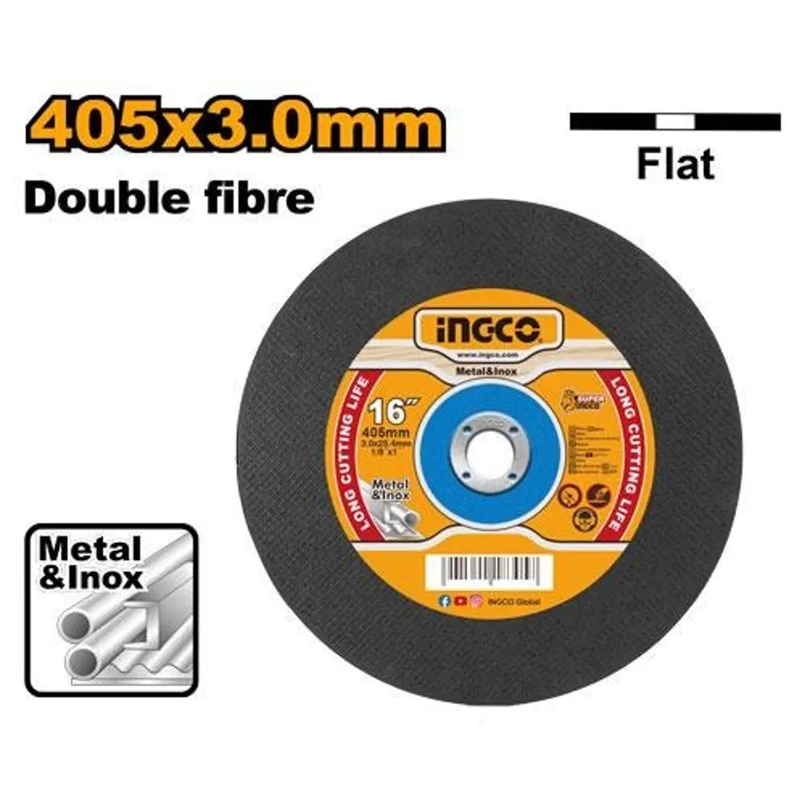 Abrasive Metal Cutting Disc 16" - INGCO