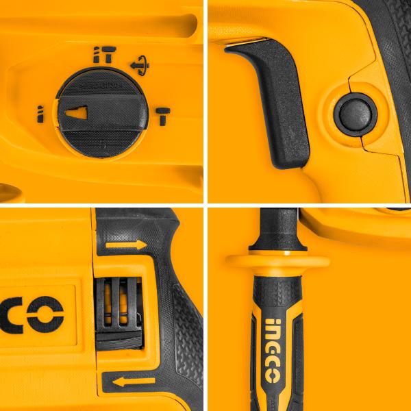 Electric Rotary Hammer 800W 26mm - INGCO