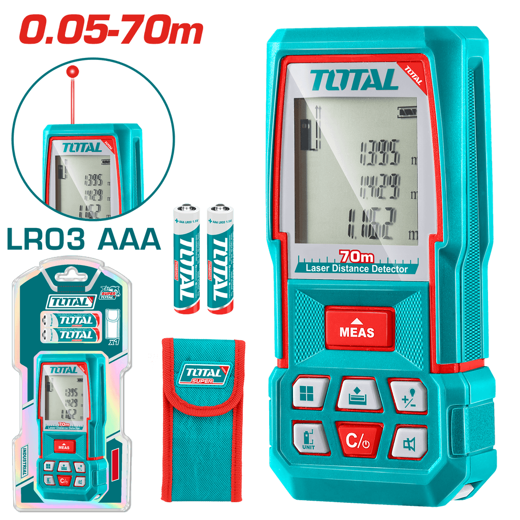 Laser Distance Detector 70m - ToolMart