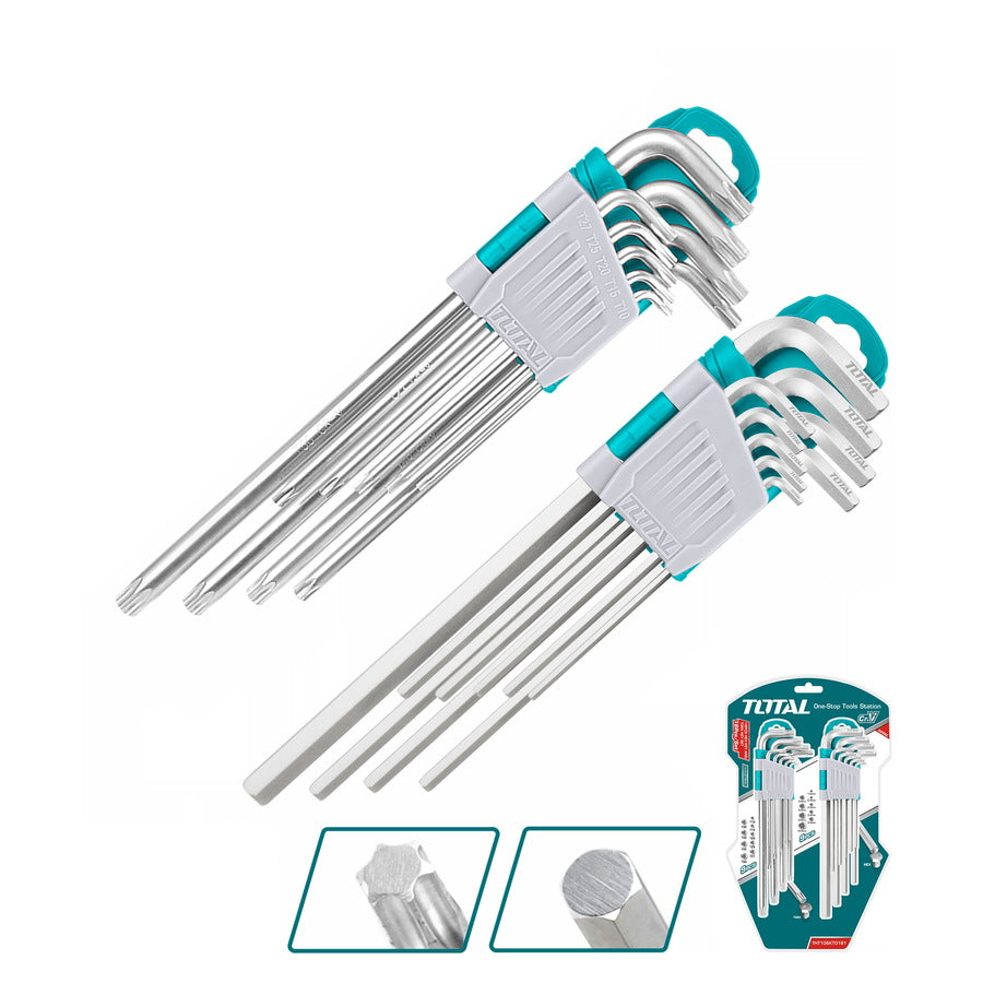 Hex Key And Torx Key Set 18 Pcs