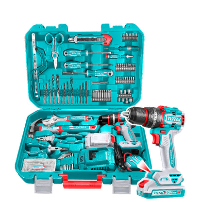 Cordless Impact Drill Brushless with Tools Set