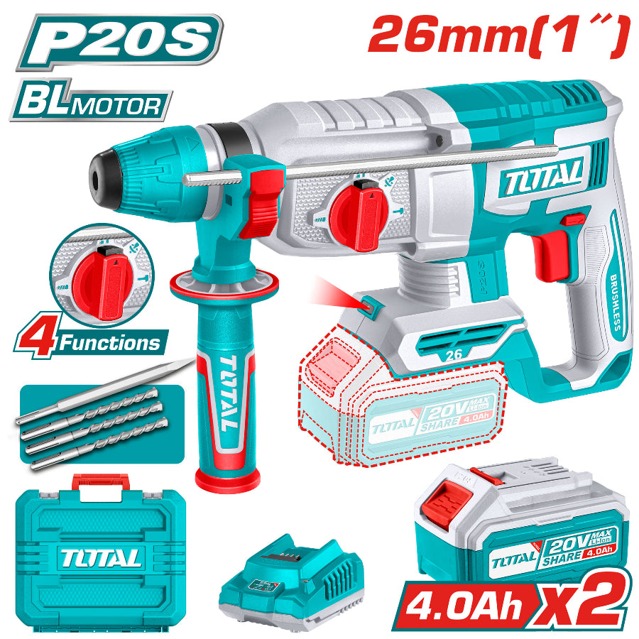 Cordless Rotary Hammer 26mm