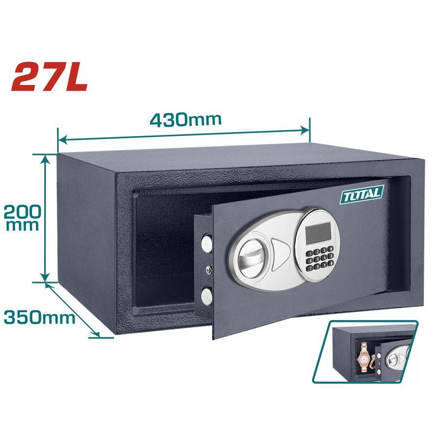 Electronic Safe 27L - Total Tools