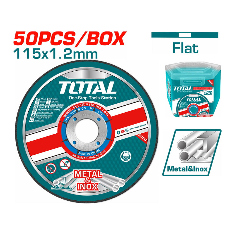 Abrasive Metal Cutting Disc Set 50 Pcs