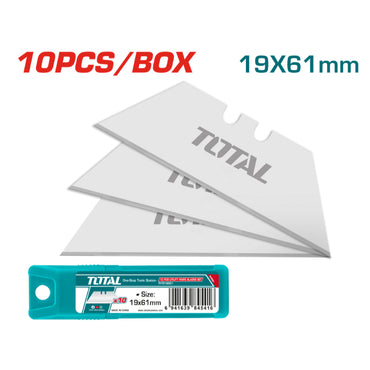 Knife Blades 19mm Set 10 Pcs