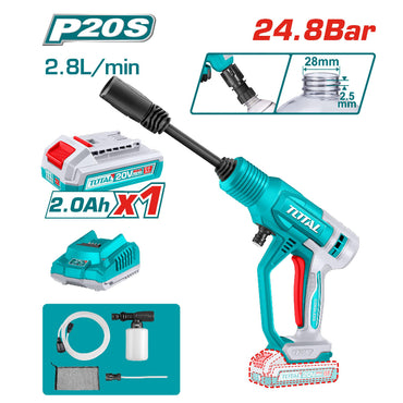 Cordless Pressure Washer 24.8 Bar
