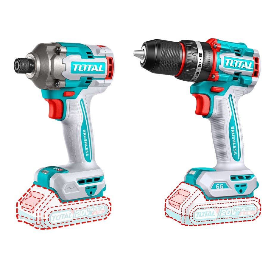 Cordless Combo Kit 2 Pcs