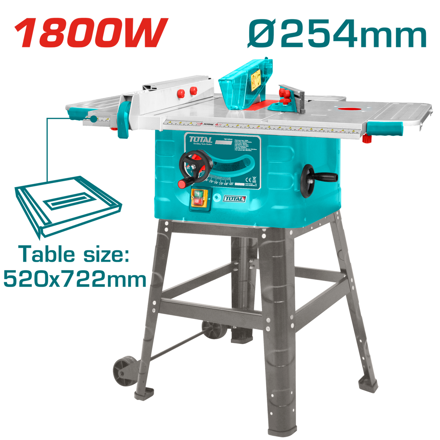 Table Saw 1800W