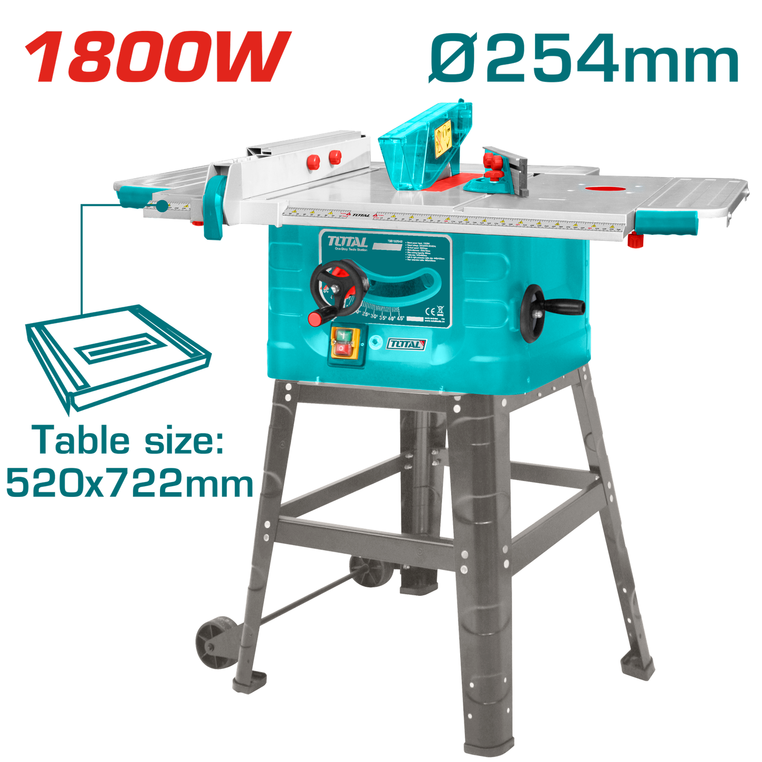 Table Saw 1800W