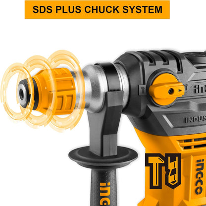 Electric Rotary Hammer 1500W 32mm - INGCO