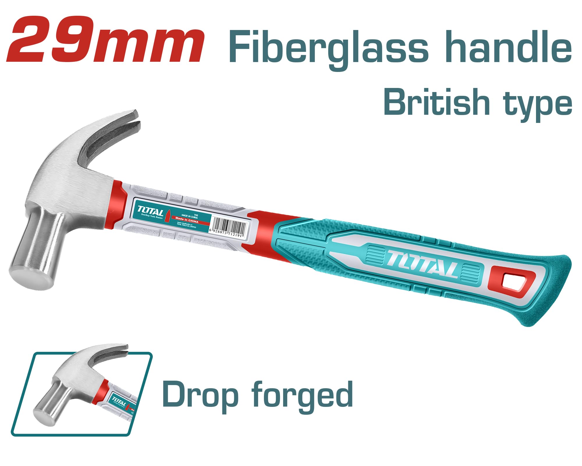 British Type Claw Hammer 29mm