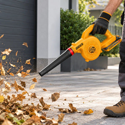 INGCO Cordless Blower for Clearing Dust, Chips & Loose Debris, 20 V - CABLI20781