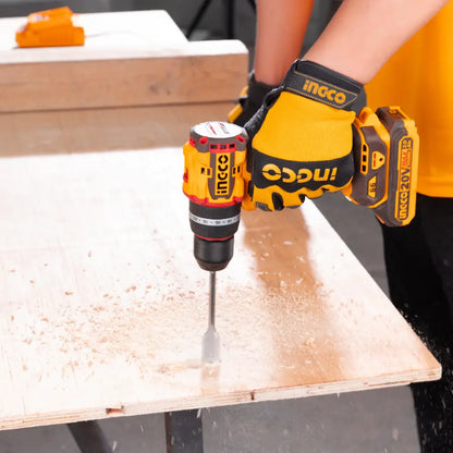 20V Cordless Combo Kit Drill 66Nm & Angle Grinder - INGCO