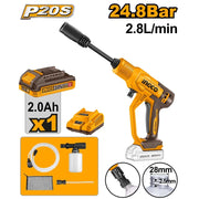 INGCO 20V cordless pressure washer