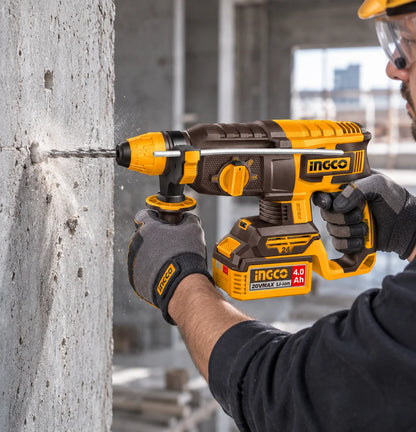 20V Cordless Rotary Hammer 24mm - INGCO
