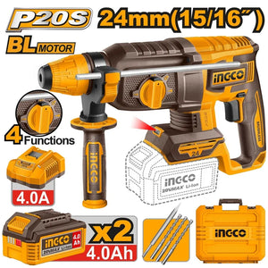 20V Cordless Rotary Hammer 24mm - INGCO