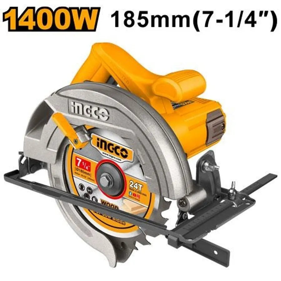 Electric Circular Saw 1400W - INGCO