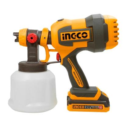 20V Cordless Paint Spray Gun - INGCO