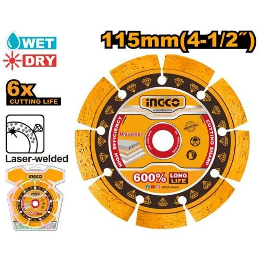 Ingcolaser Thread INGCO Laser Welded Diamond Cutting Disc | Consumables UAE – ToolMart