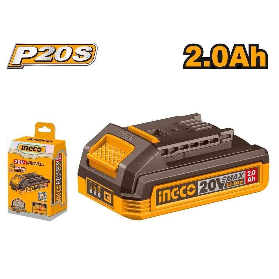 20V Lithium-Ion Battery 2Ah - INGCO