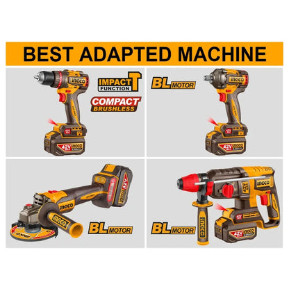 42V Lithium-Ion Battery 2Ah - INGCO