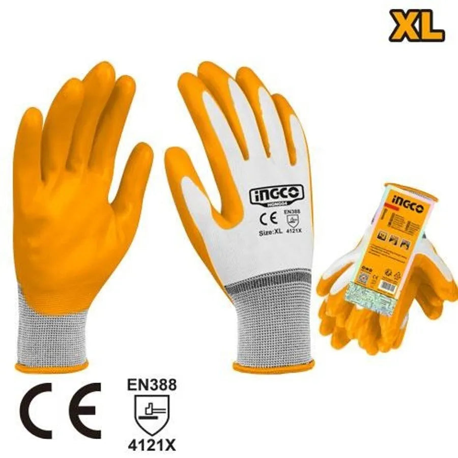 Nitrile Gloves XL - INGCO