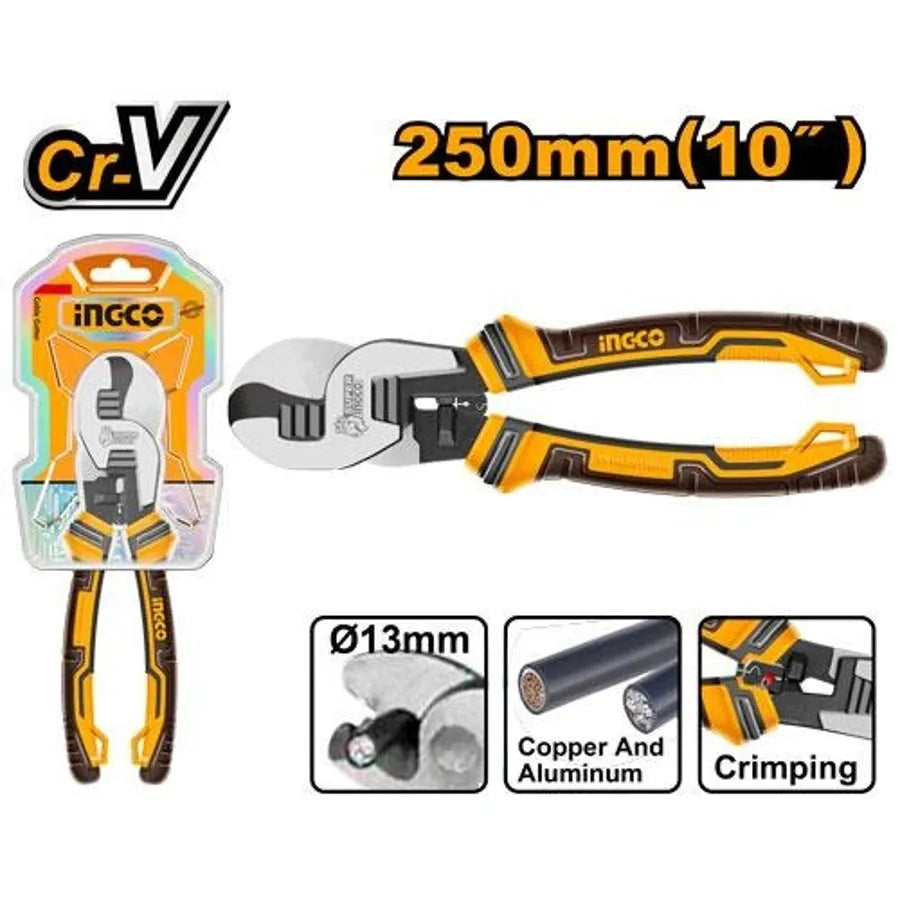 Heavy Duty Cable Cutter 10" - INGCO