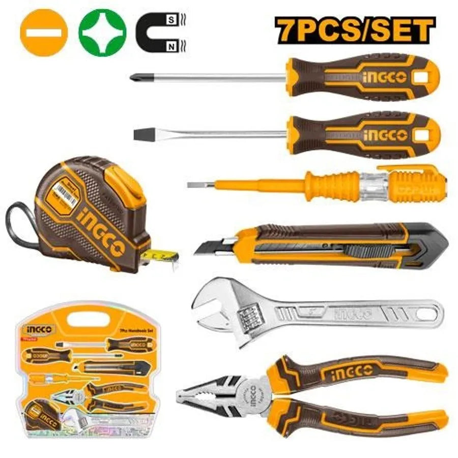 Hand Tools 7Pcs Set - INGCO