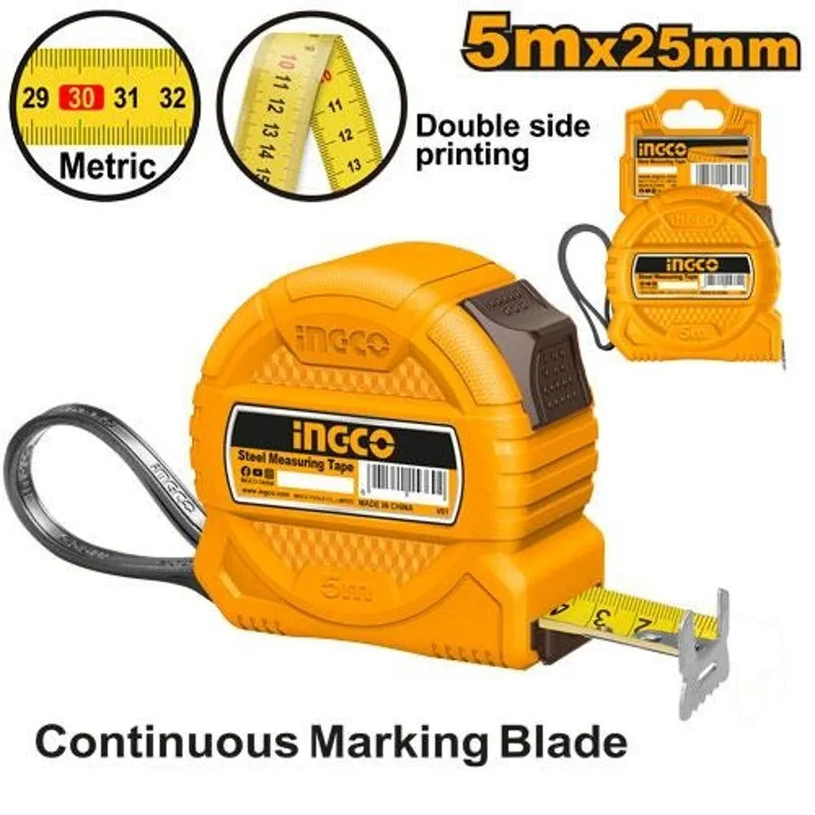 Steel Measuring Tape 5M - INGCO