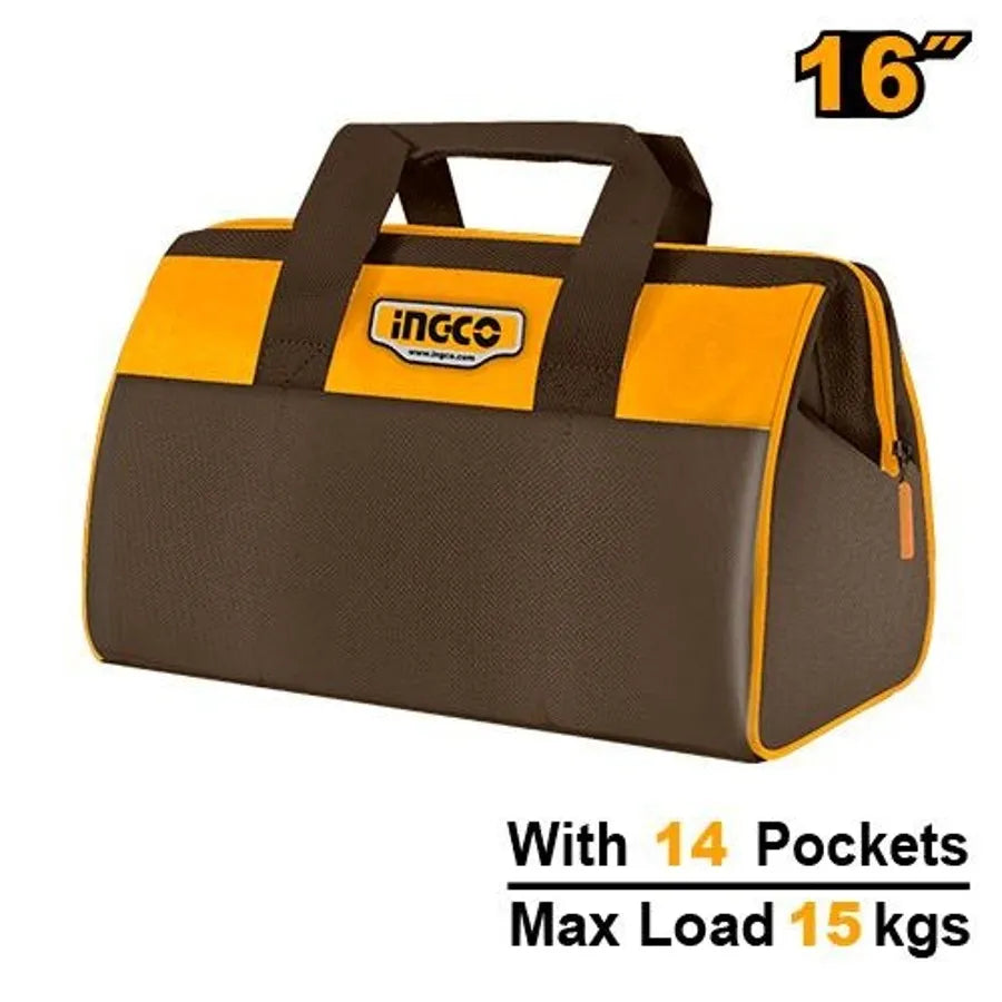 Tool Bag 16" with 14 Pockets - INGCO
