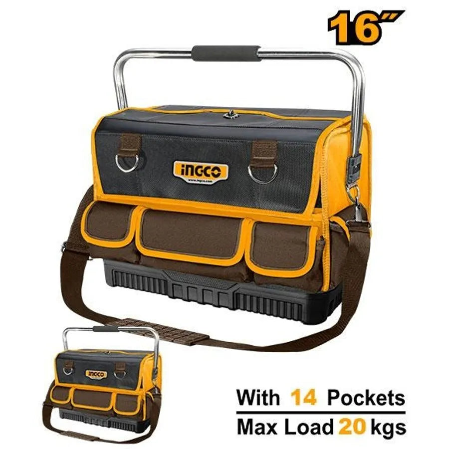 Tool Bag 16" with 14 Pockets - INGCO