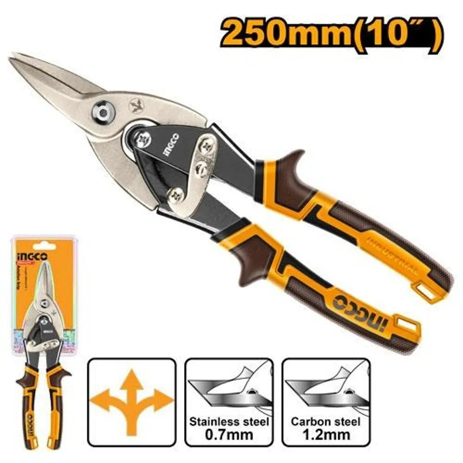 Aviation Snip 10" (Straight) - INGCO