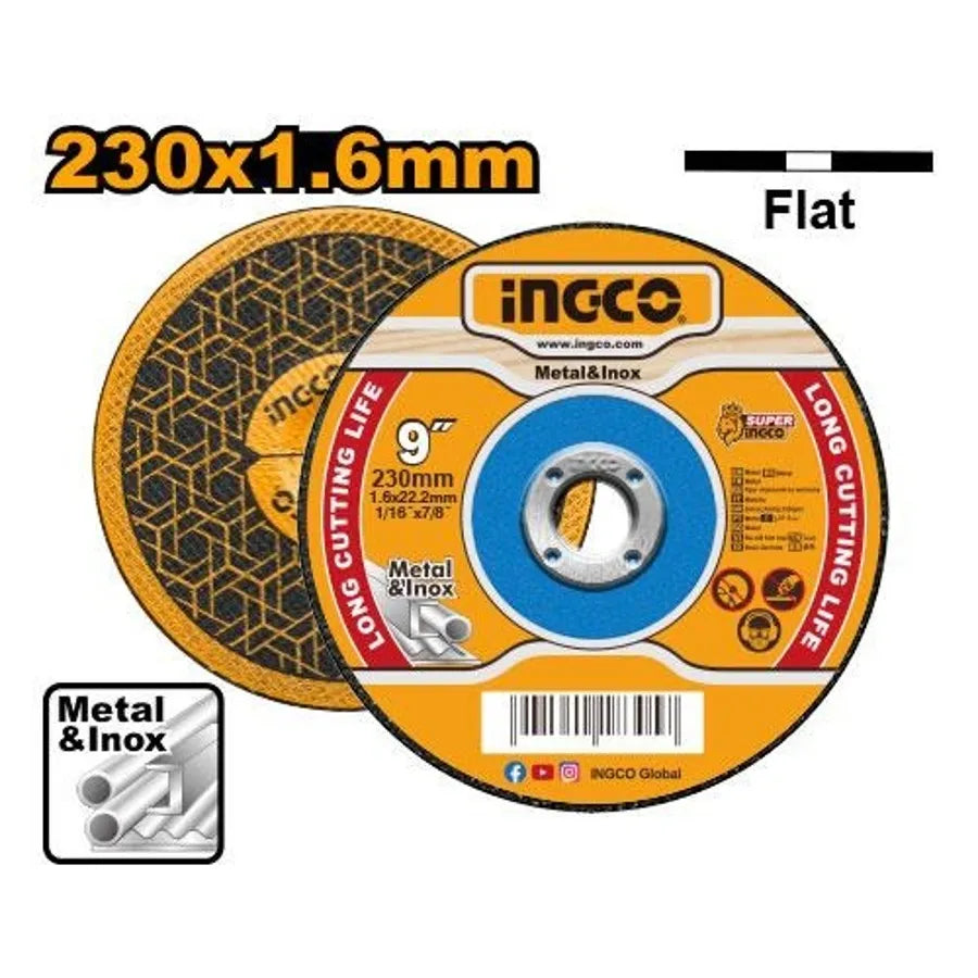 Abrasive Metal Cutting Disc 9" - INGCO