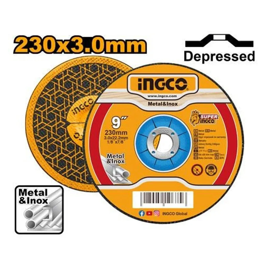 Abrasive Metal Cutting Disc 9" - INGCO