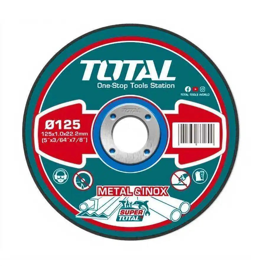 Abrasive Metal Cutting Disc 125x1.0 - Total Tools