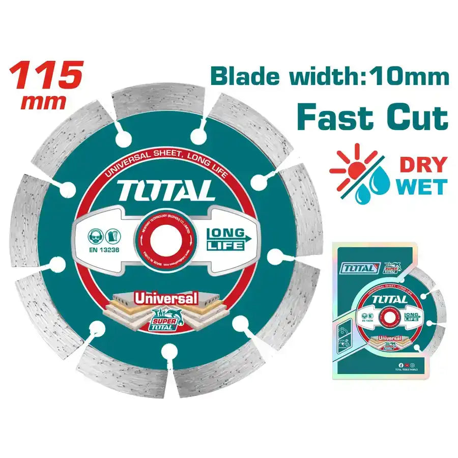 Dry Diamond Disc 115mm - Total Tools