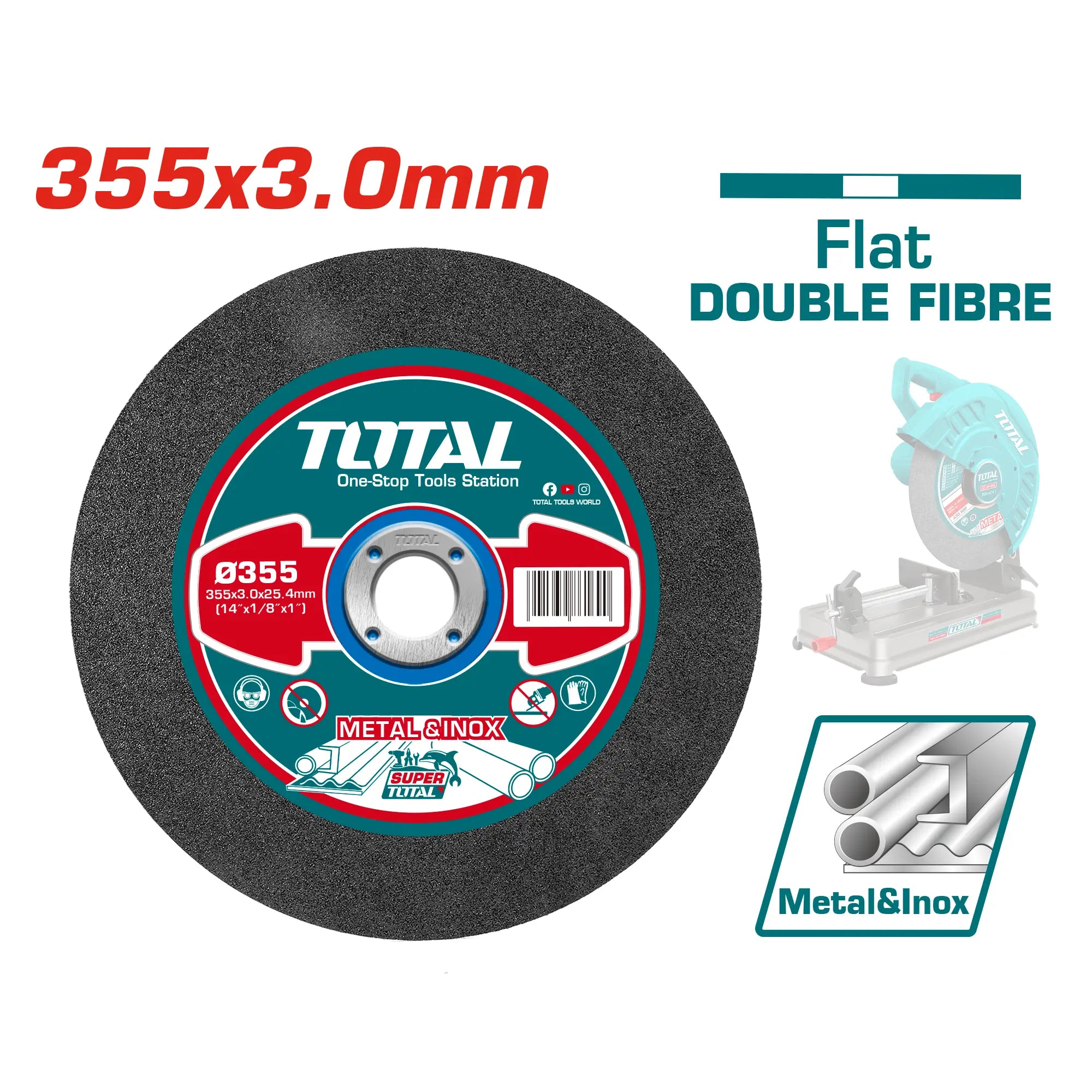 Abrasive Metal Cutting Disc 355x3.0