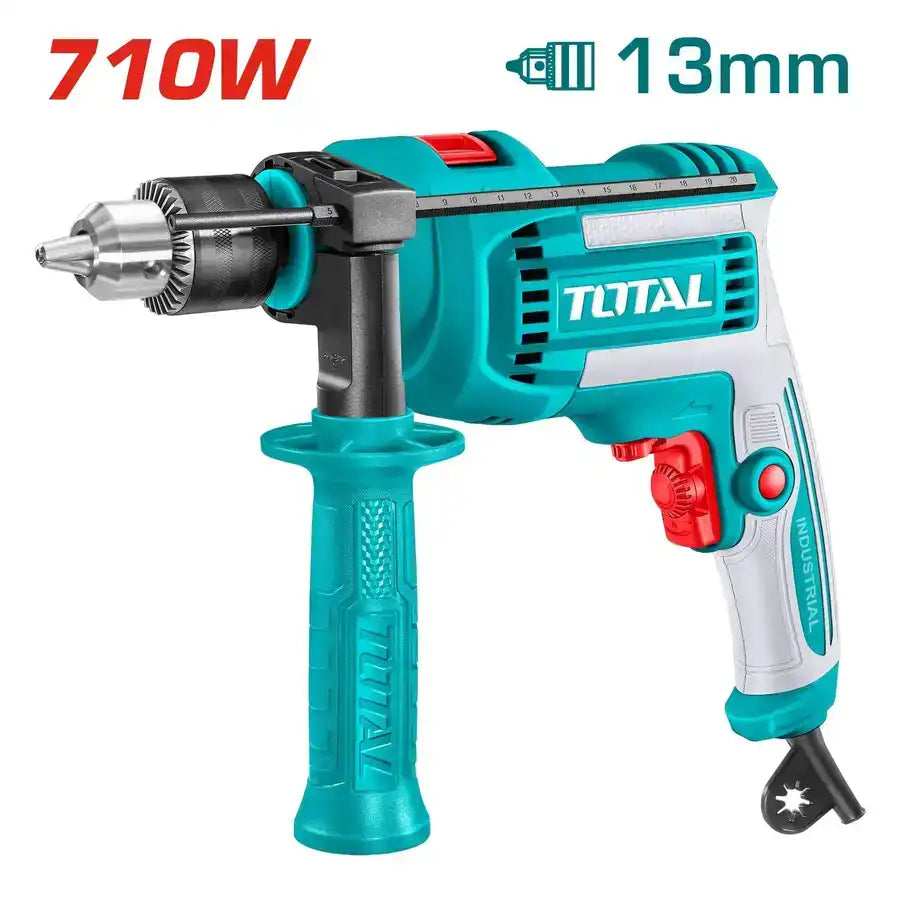 Electric Impact Drill 710W - Total Tools