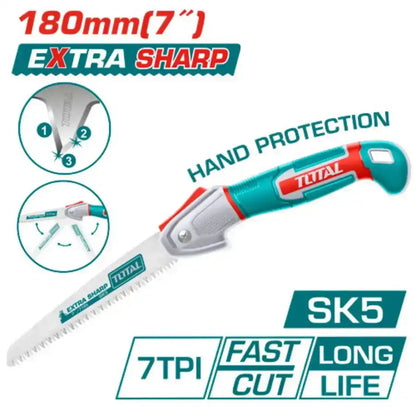 Folding Saw 7 Inch - Total Tools