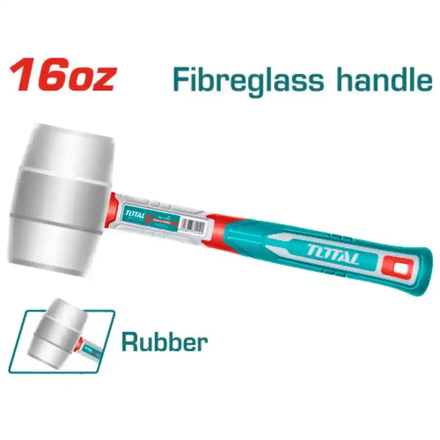 Rubber Hammer 450g - Total Tools